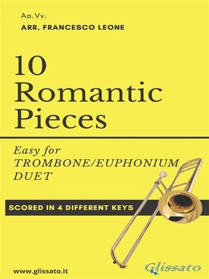 cover image of 10 Romantic Pieces for Trombone/Euphonium Duet